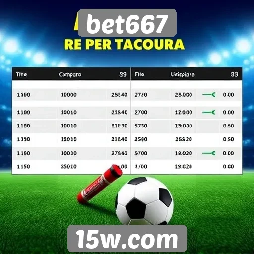 Comparativo de odds entre bet667 e concorrentes
